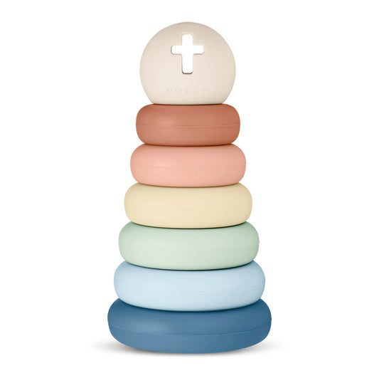 Ryan + Rose Cross Stacker Toy, Faithful